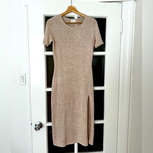 Song of Style cream knit dress